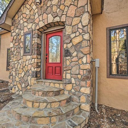 Tudor-Style Broken Bow Cottage With Hot Tub And Decks! Stephens Gap Zewnętrze zdjęcie